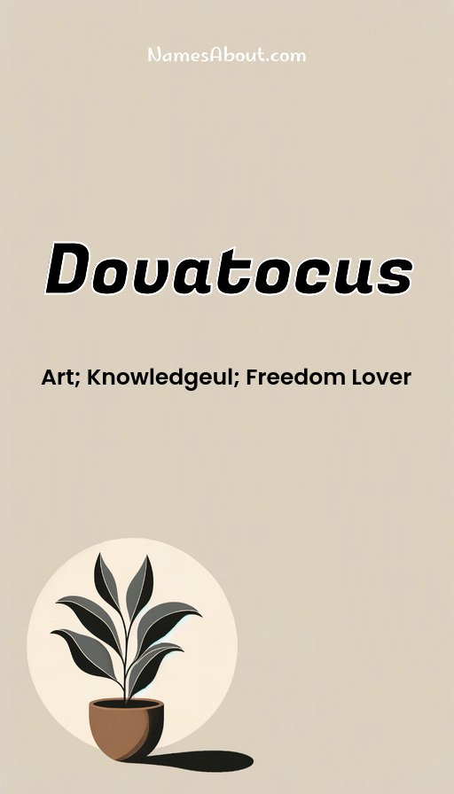 Meaning of Dovatocus