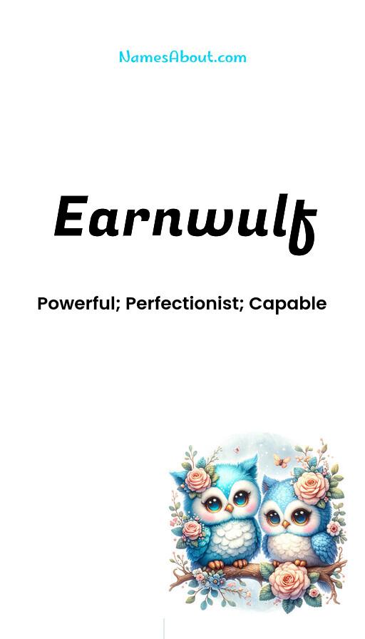 Earnwulf name and meaning