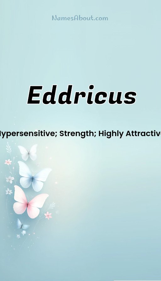 Meaning of Eddricus