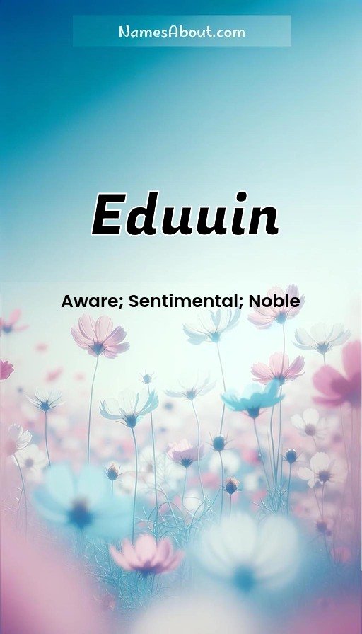 Meaning of Eduuin