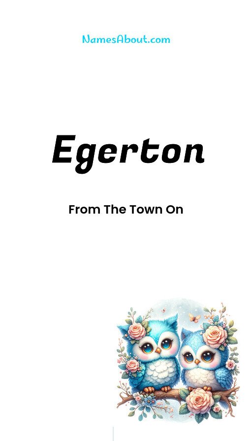 Meaning of Egerton