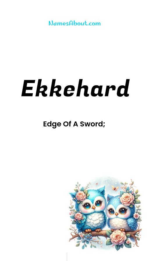 Meaning of Ekkehard