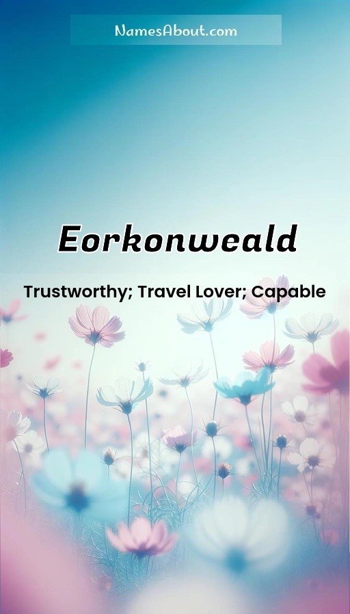 Meaning of Eorkonweald