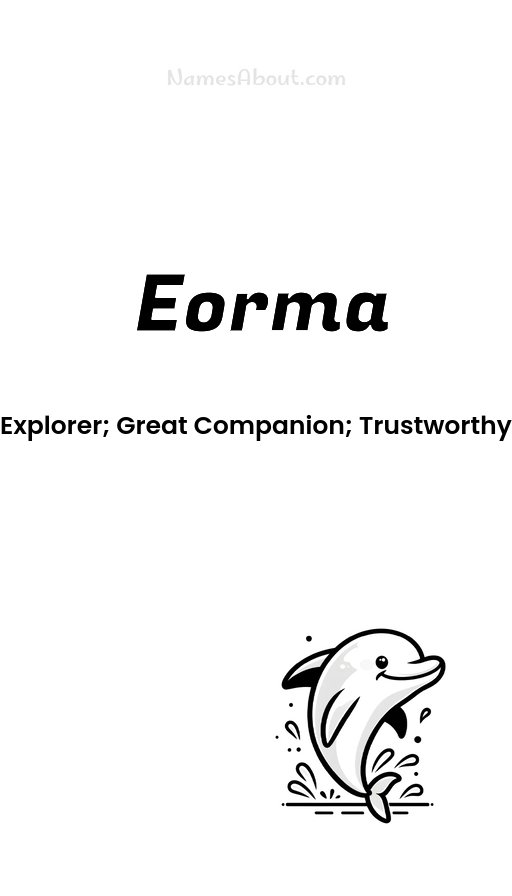 Meaning of Eorma