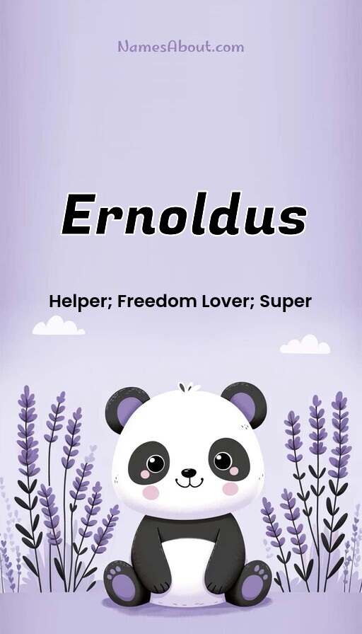 Meaning of Ernoldus