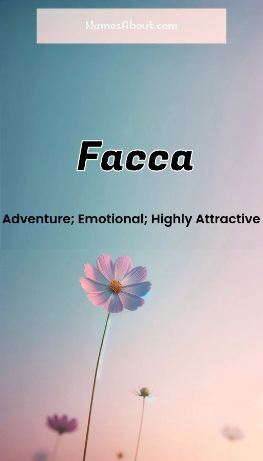 Meaning of Facca