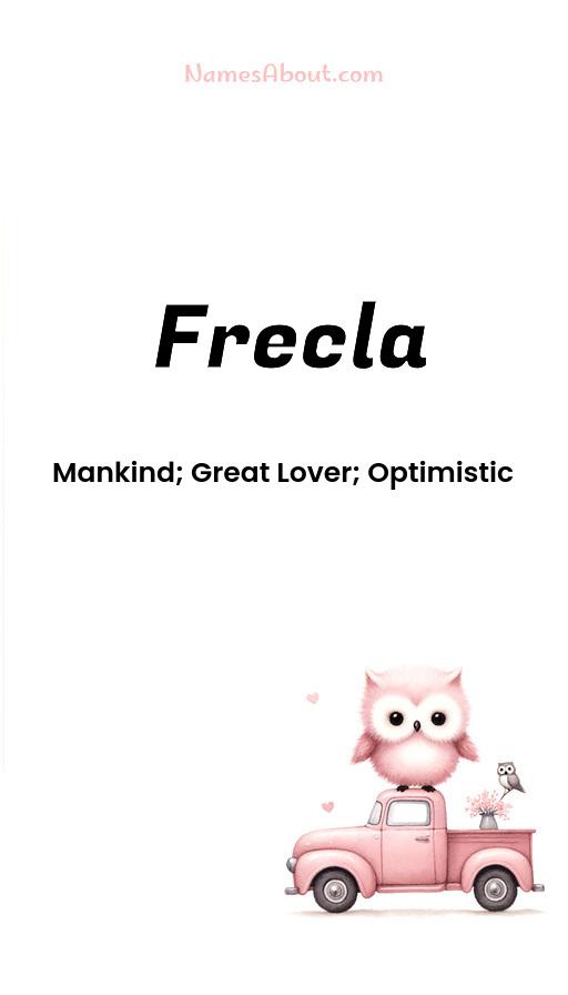 Frecla name and meaning