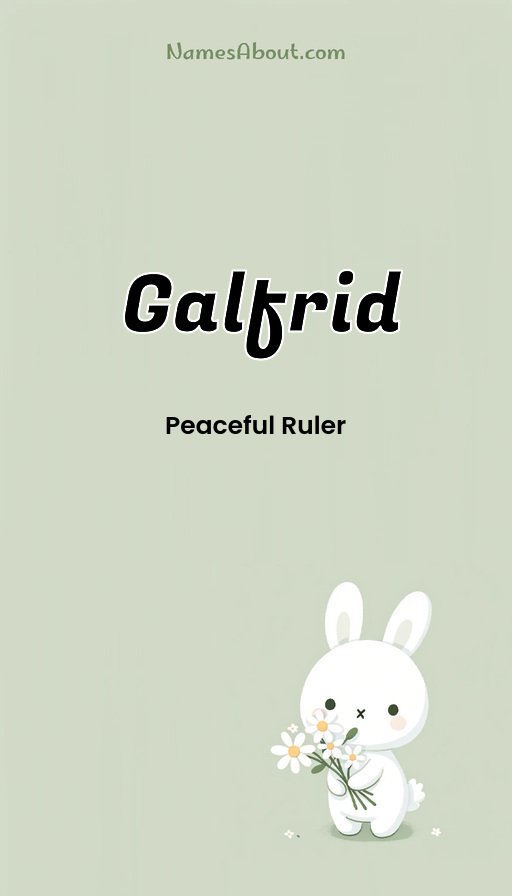 Meaning of Galfrid