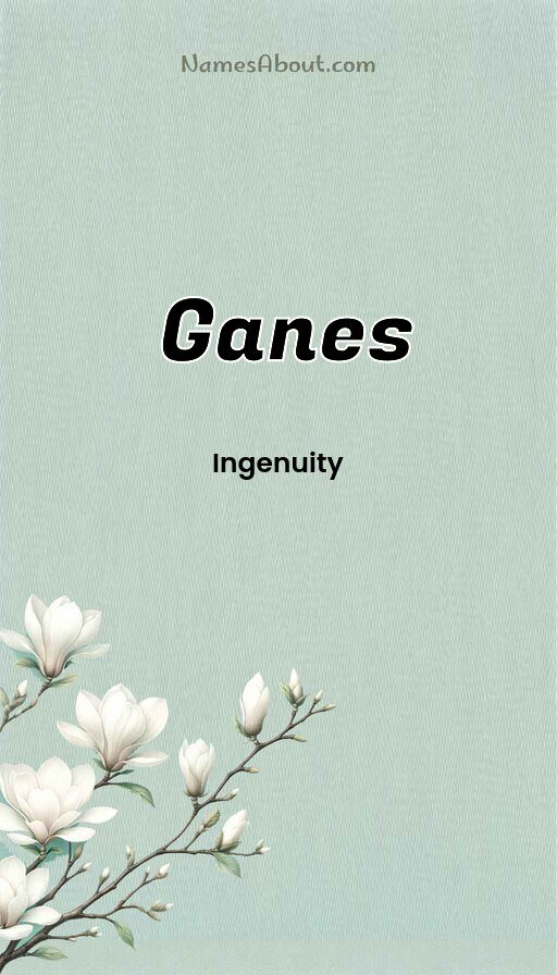 Meaning of Ganes