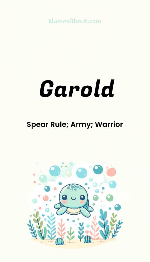 Illustration of Garold