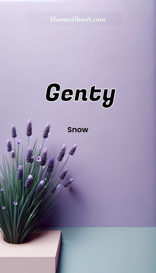 Meaning of Genty