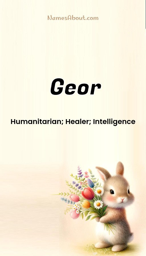 Meaning of Geor