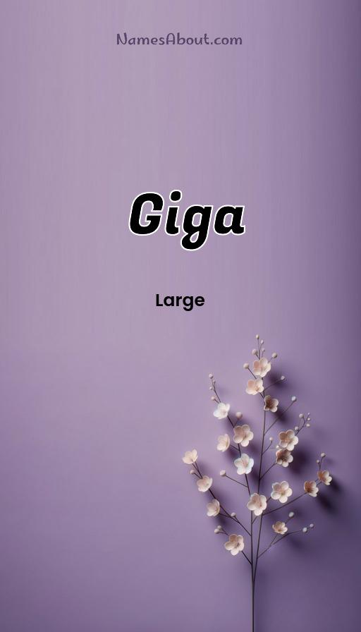 Illustration of Giga