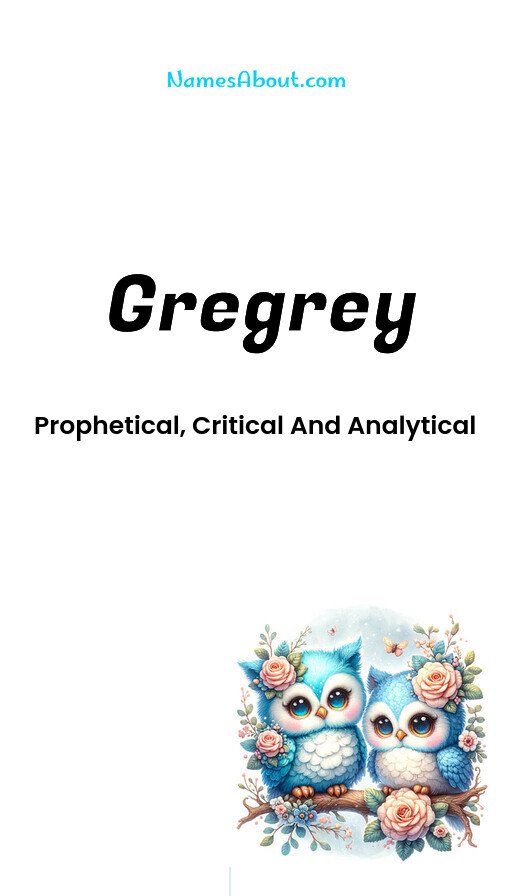Meaning of Gregrey