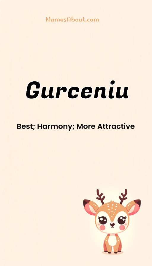 Meaning of Gurceniu