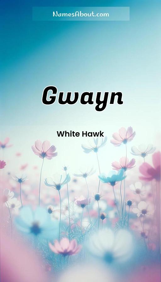 Meaning of Gwayn