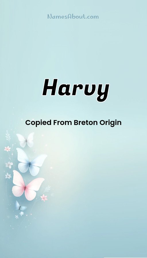 Meaning of Harvy