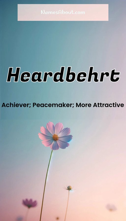 Meaning of Heardbehrt