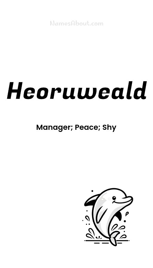 Meaning of Heoruweald