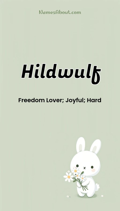 Meaning of Hildwulf