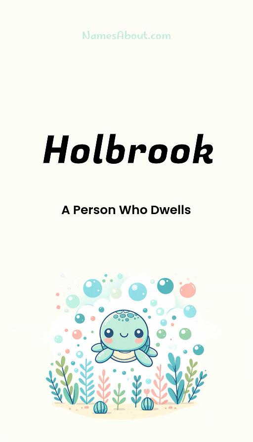 Illustration of Holbrook