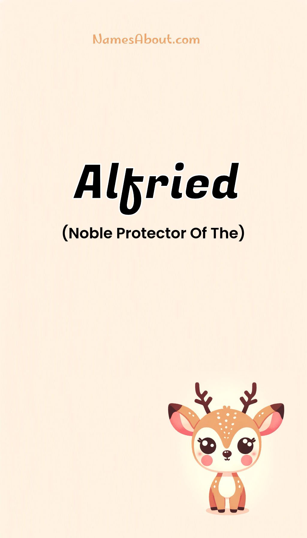 Alfried name and meaning