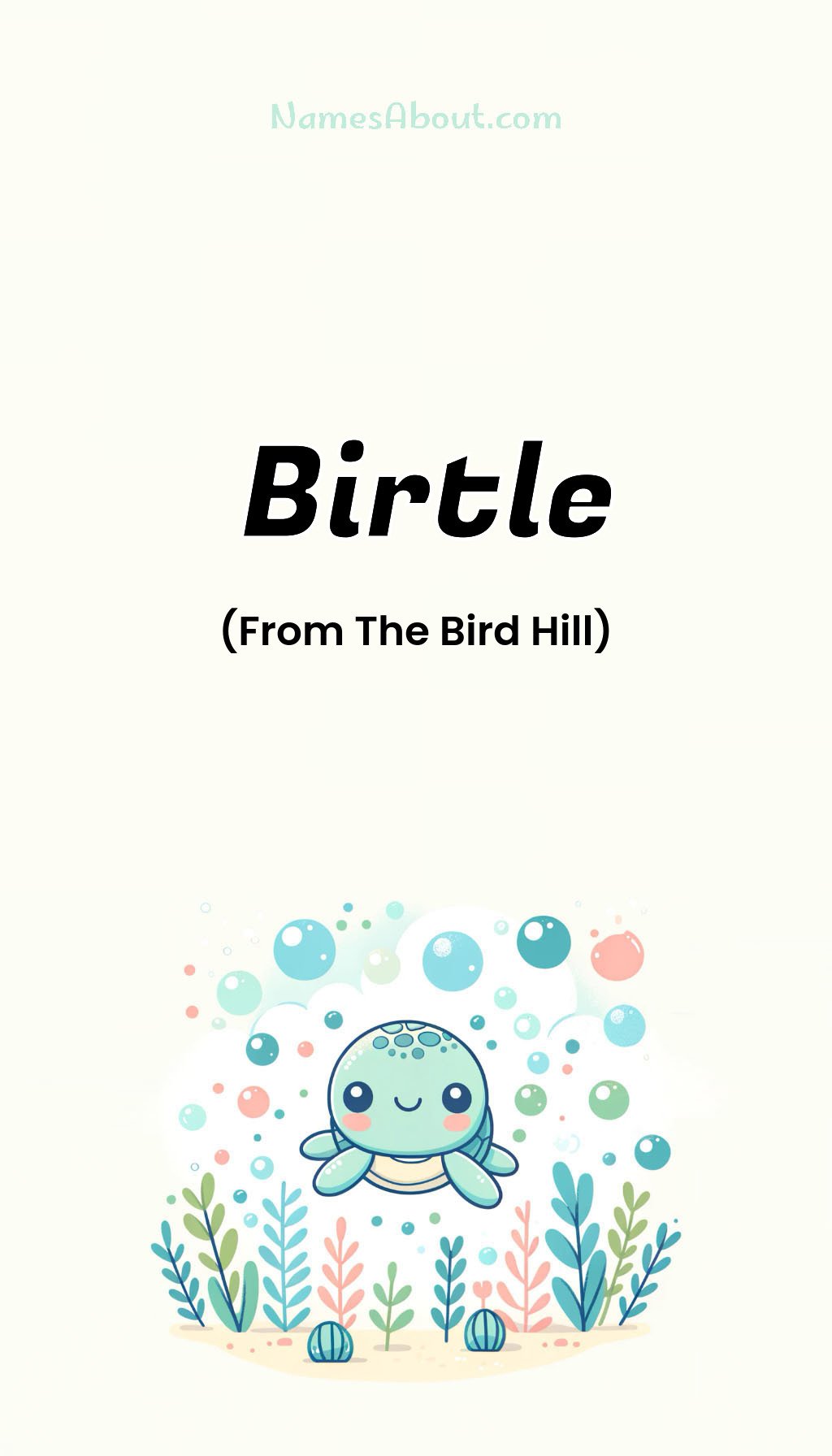 Birtle name and meaning