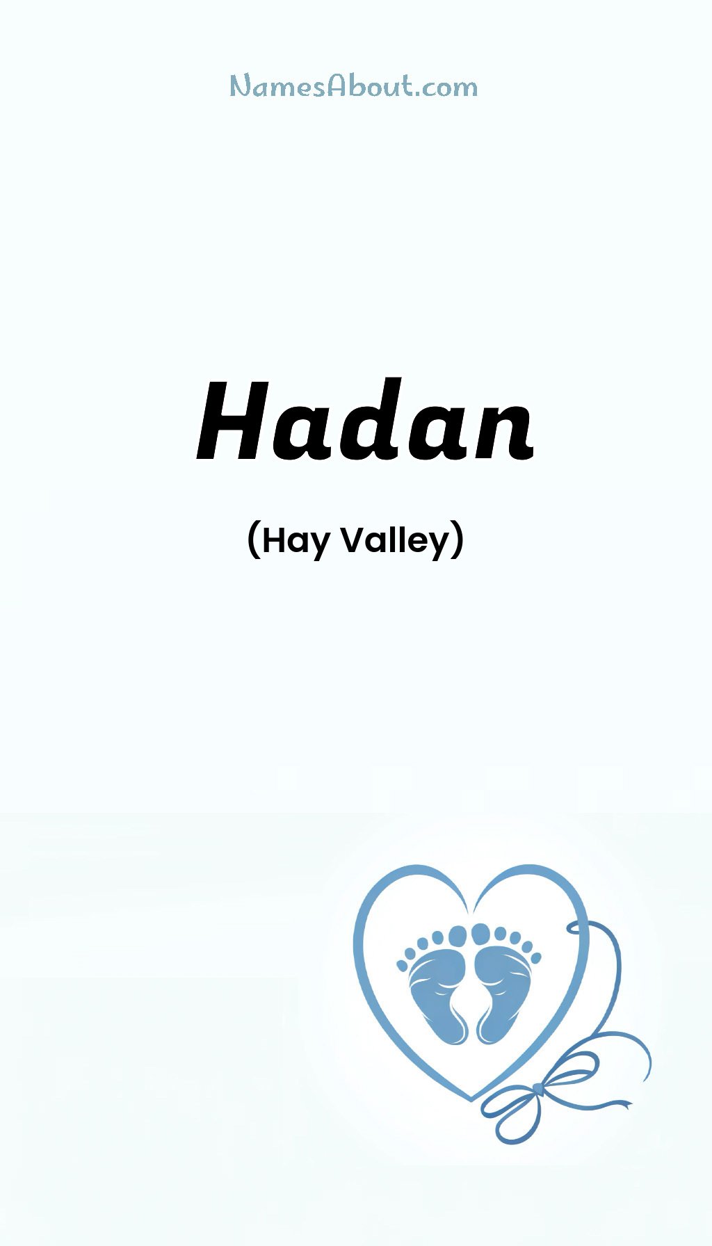 Hadan name and meaning