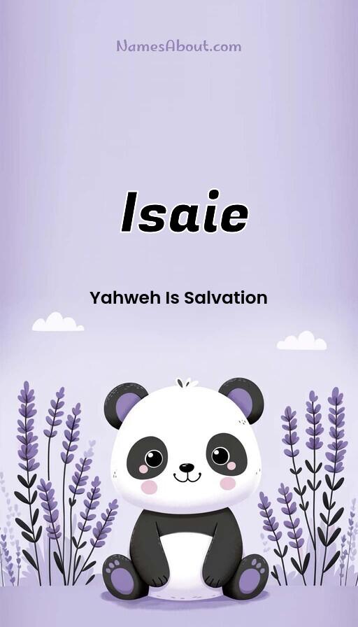 Isaie name and meaning