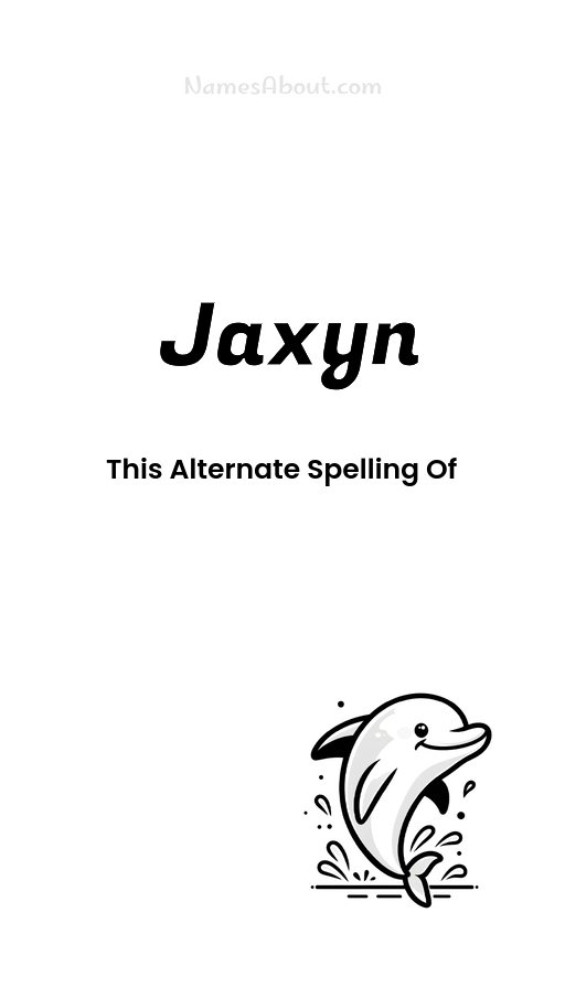 Meaning of Jaxyn