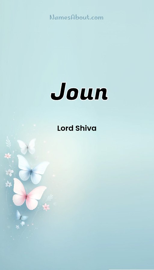 Meaning of Joun