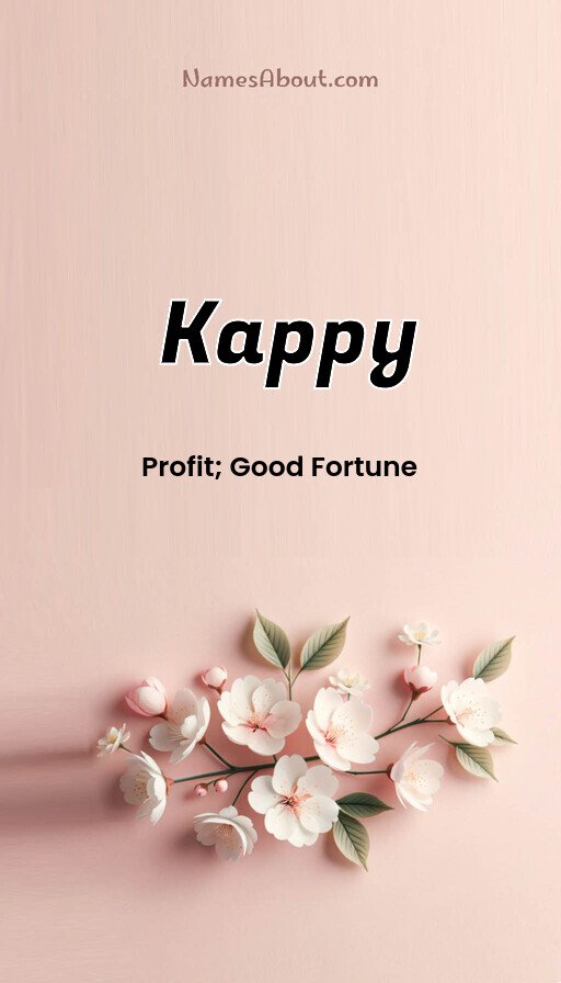 Meaning of Kappy