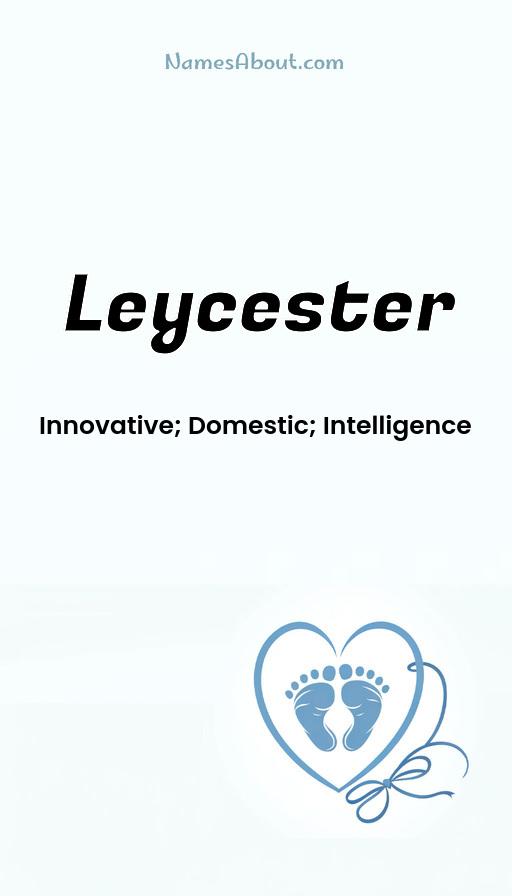 Leycester name and meaning