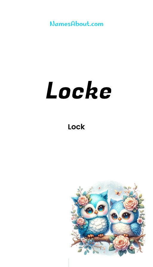 Meaning of Locke