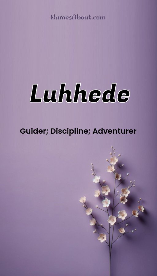 Meaning of Luhhede