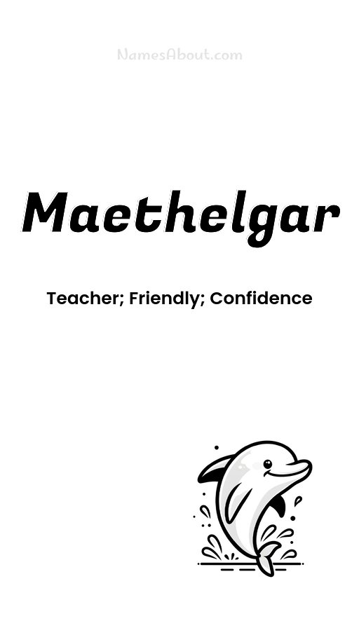 Meaning of Maethelgar