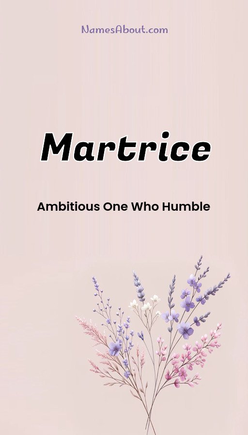 Meaning of Martrice