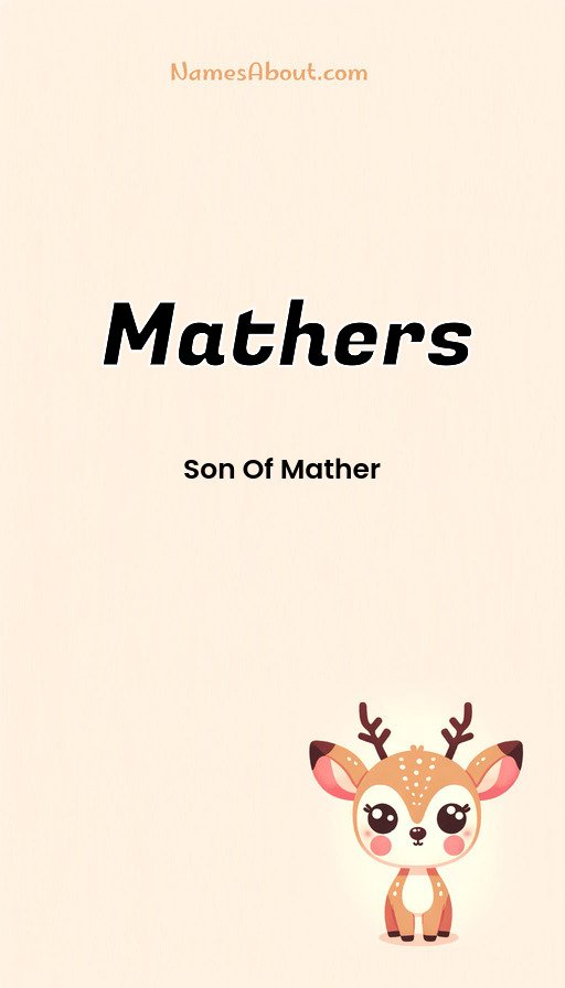Meaning of Mathers