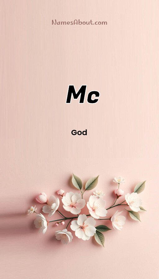 Meaning of Mc