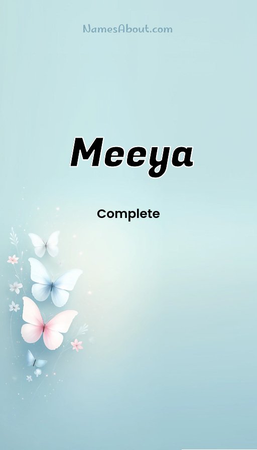 Meaning of Meeya