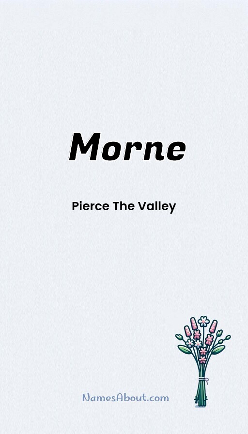 Meaning of Morne