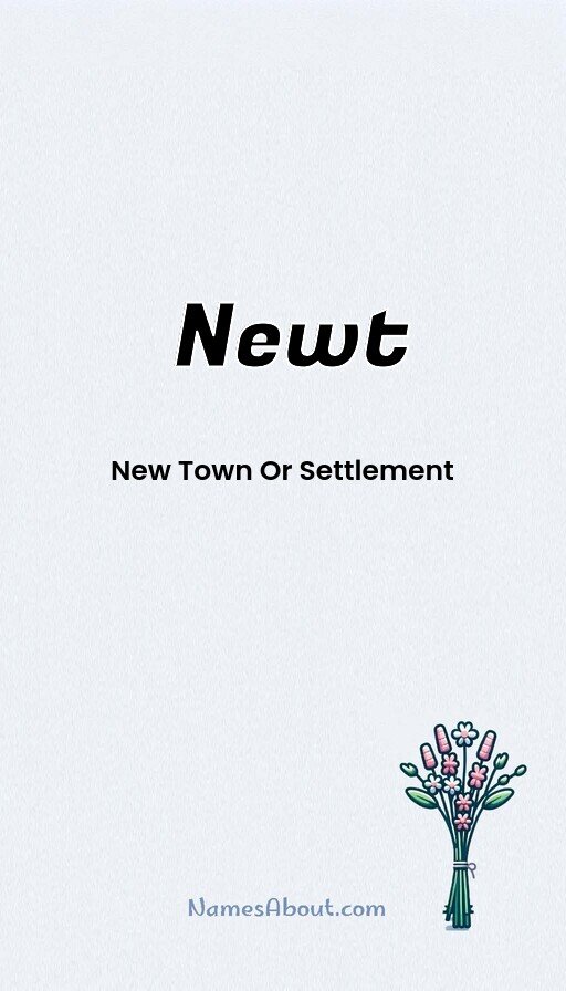 Meaning of Newt