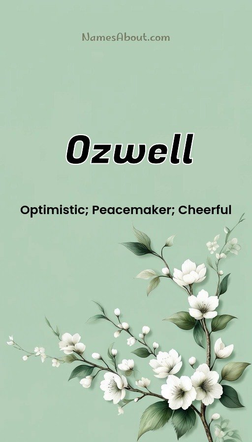 Meaning of Ozwell