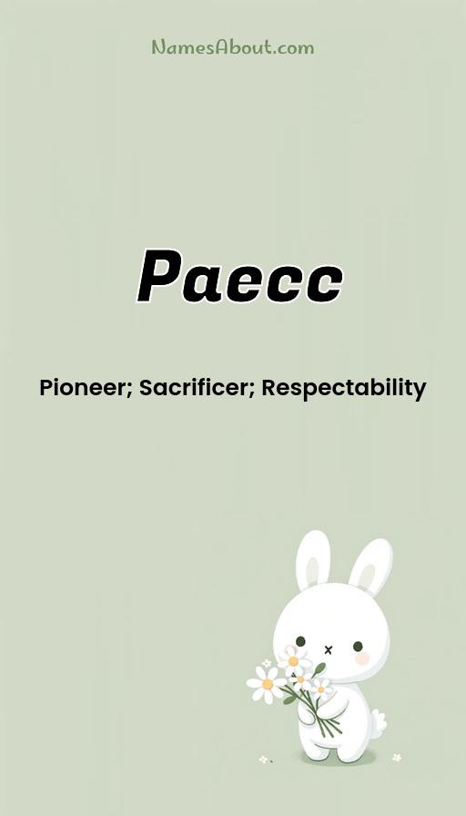 Meaning of Paecc