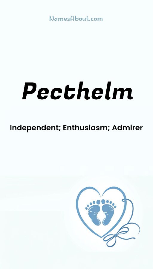 Meaning of Pecthelm