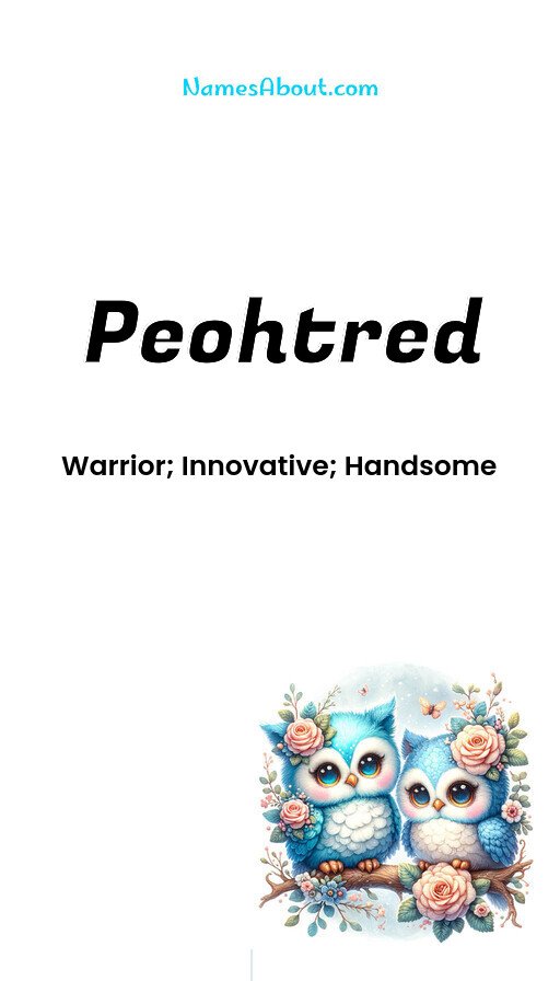 Meaning of Peohtred