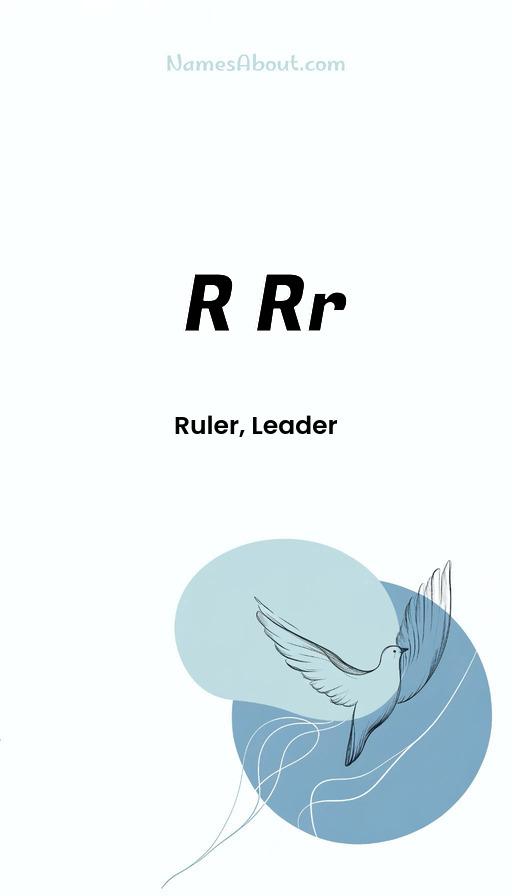 R Rr name and meaning