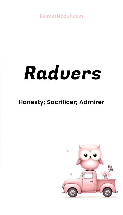 Meaning of Radvers