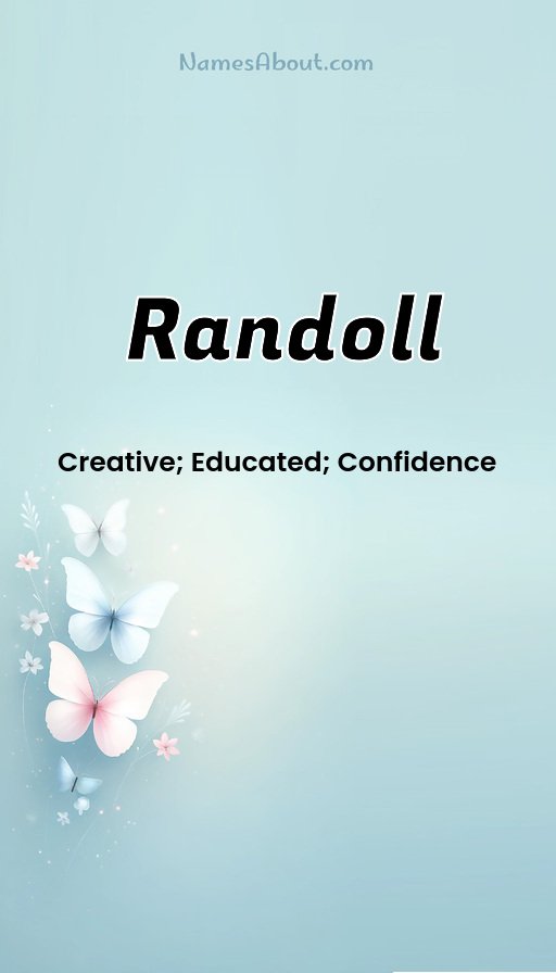 Meaning of Randoll