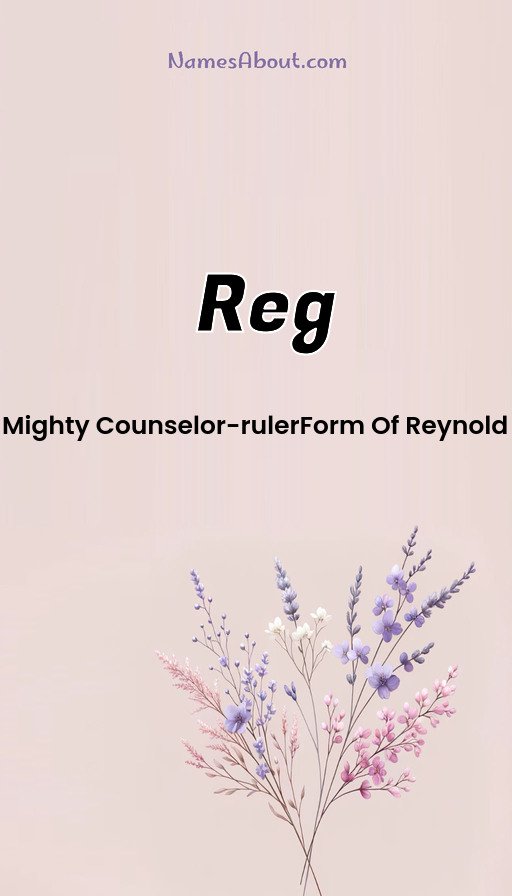 Meaning of Reg